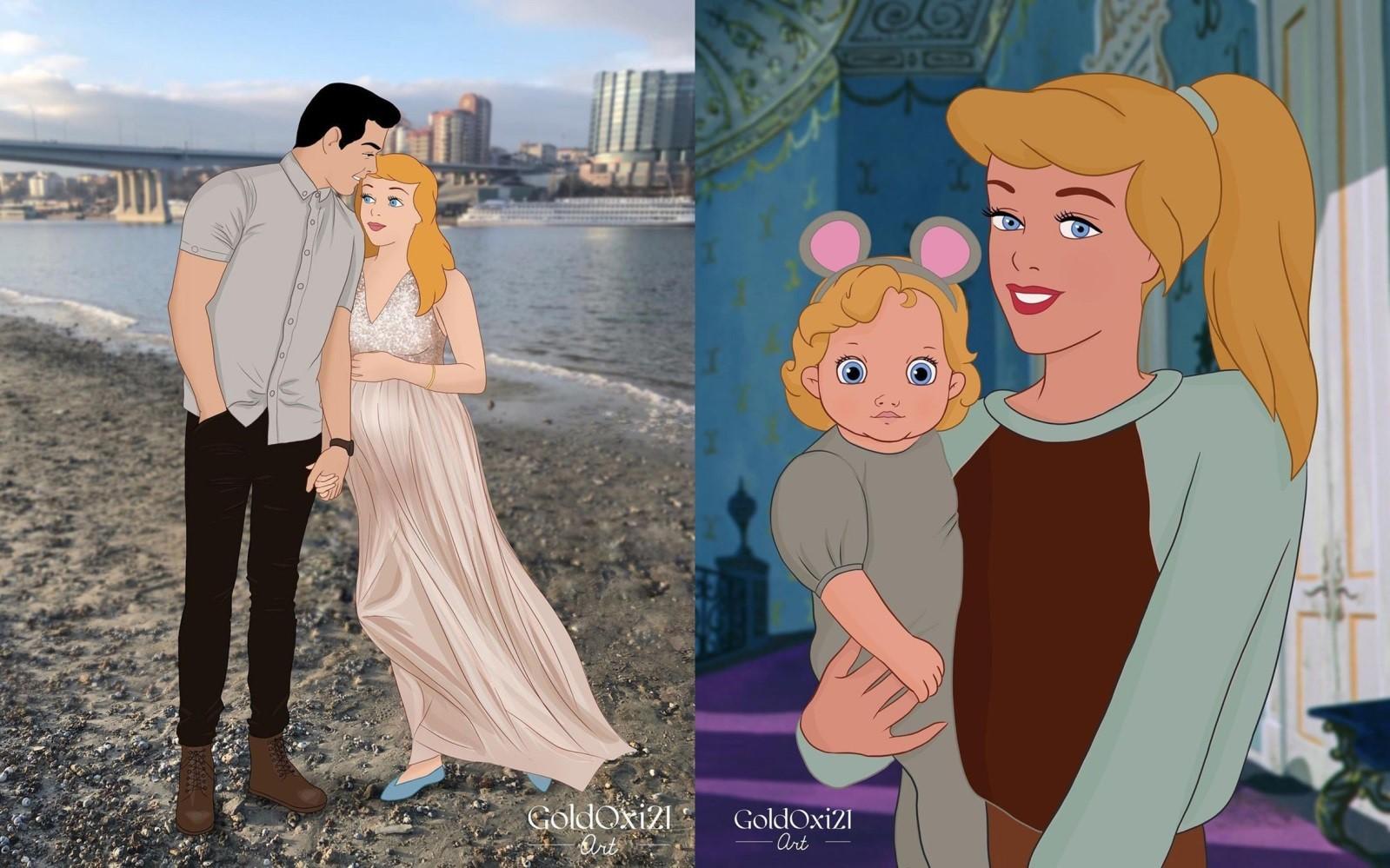 Как бы закончилась история принцесс disney в реальной жизни: художница из россии представила диснеевских принцесс в неожиданных ролях