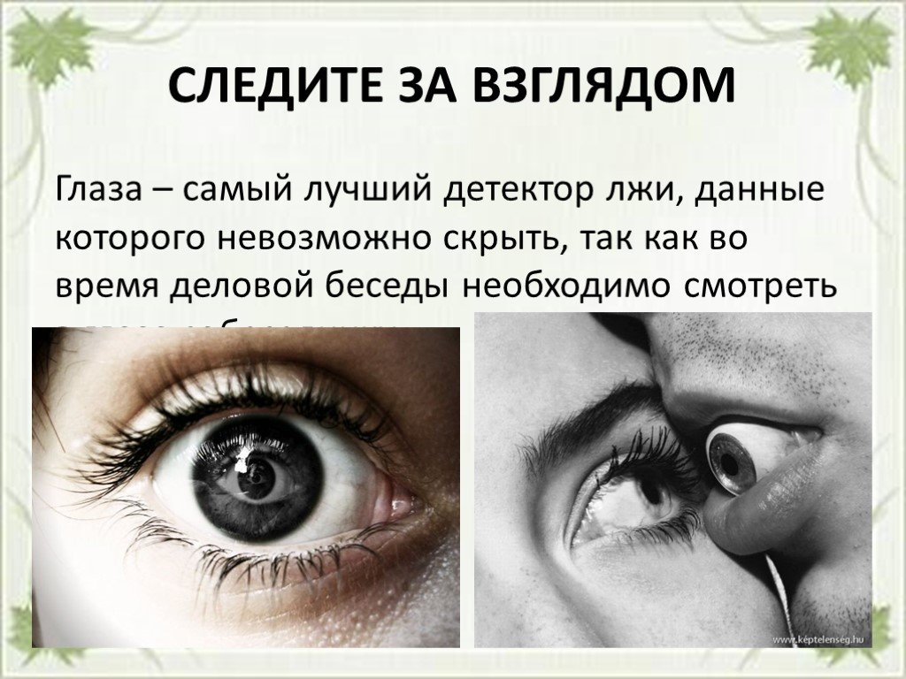 Глаза - зеркало души. как распознать ложь | демьянова наука