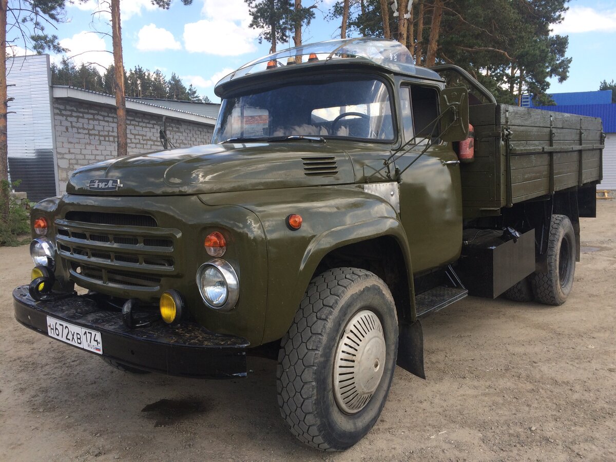 Почему кабины зил-130 при ссср окрашивали в голубой цвет